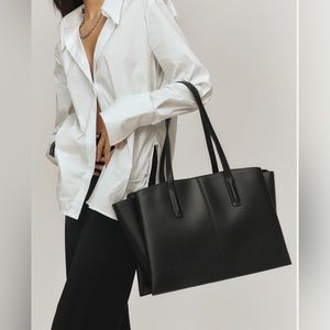 Freja New York Luxury Vegan Leather Tote NWT